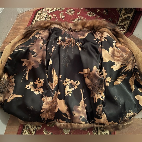 Russian Sable Sheared Mink Fur Jacket NWT - Picture 12 of 13